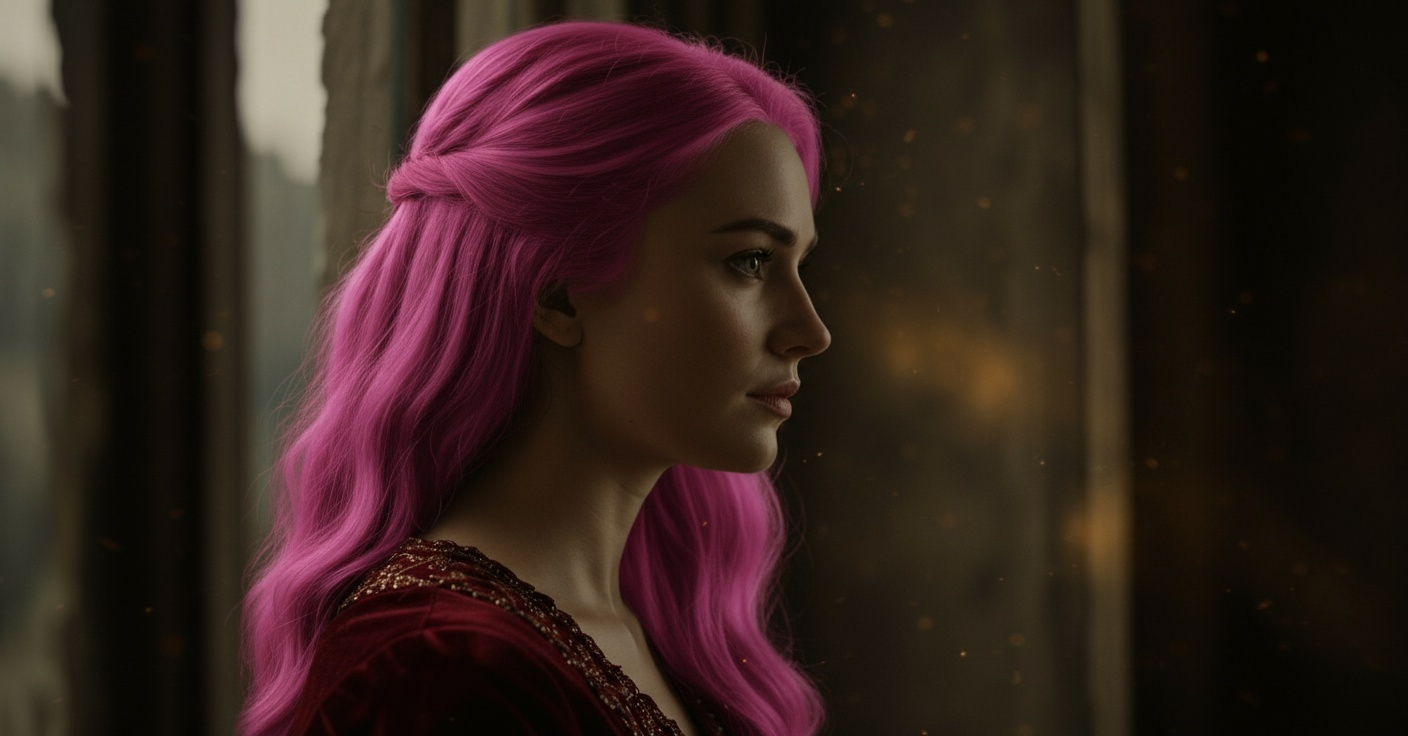 髪をピンクにと指定してもなってほしいピンクの髪色にならない