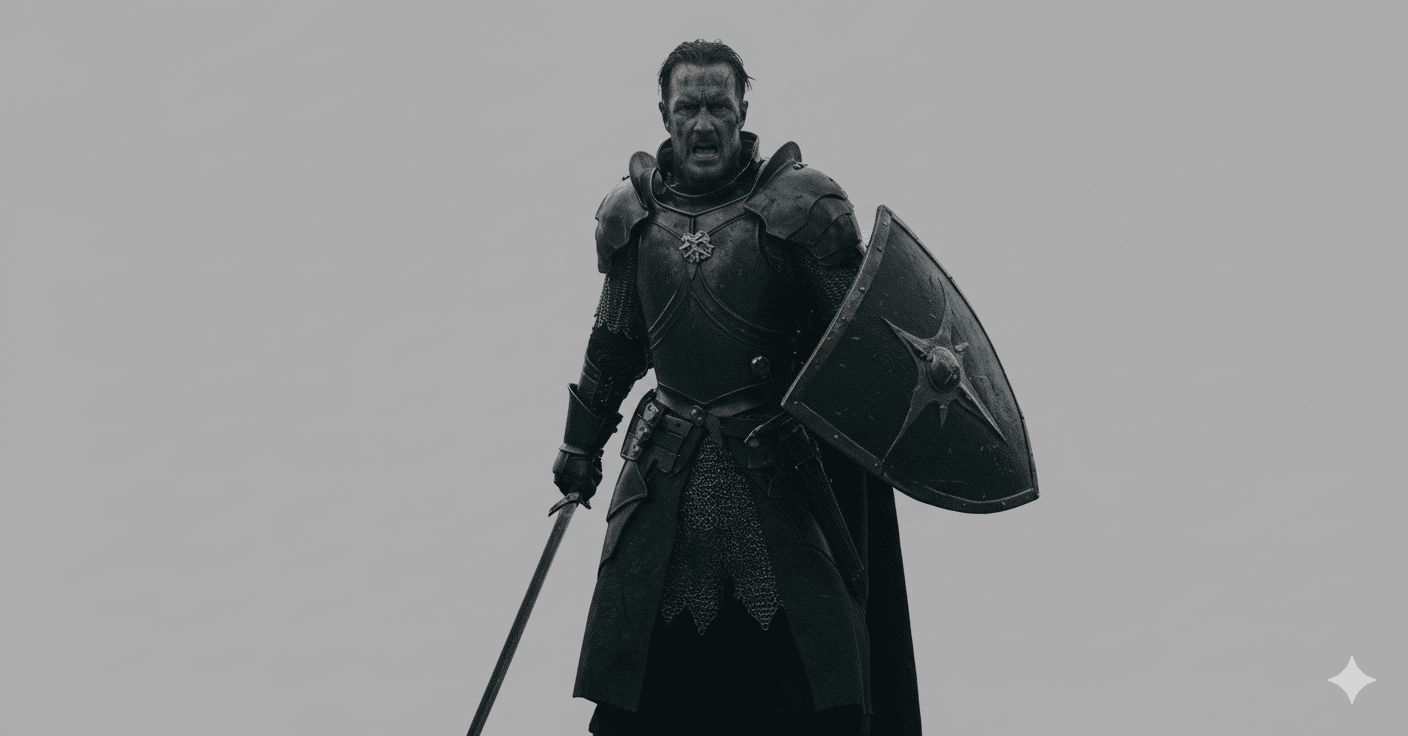 敵将: ヴァルガス・“黒鉄”・ドラクーン (Valgas "The Black Iron" Dracone)